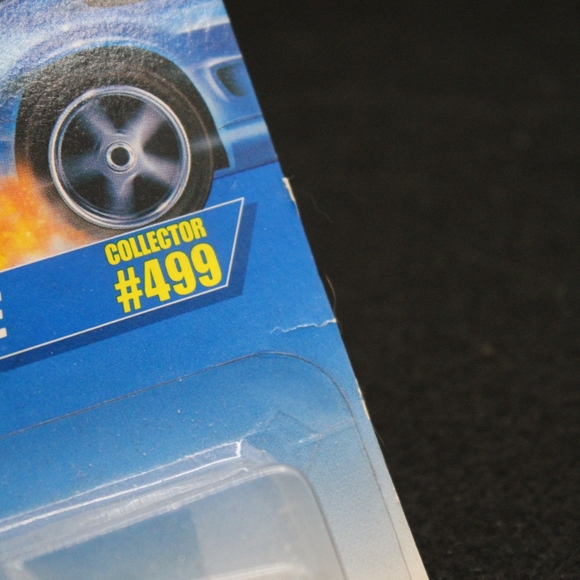 1996 HOT WHEELS 80s CORVETTE COUPE #499 METALFLAKE GREEN 5 SPOKE - Picture 4 of 5